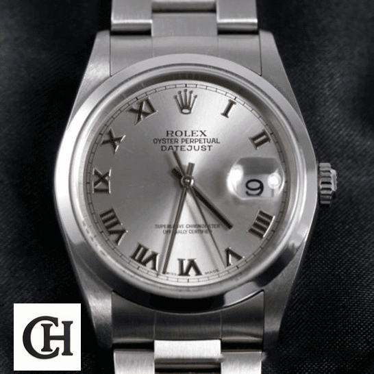 Rolex Datejust 116200 "Black Dial" Quality Rolex Datejust 36 Perpetual 116200 Silver Romen Numerial Dial