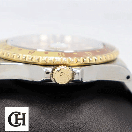 Rolex Submariner Date 126613LN Two-Tone Bezel Yellow Gold Crown Pusher