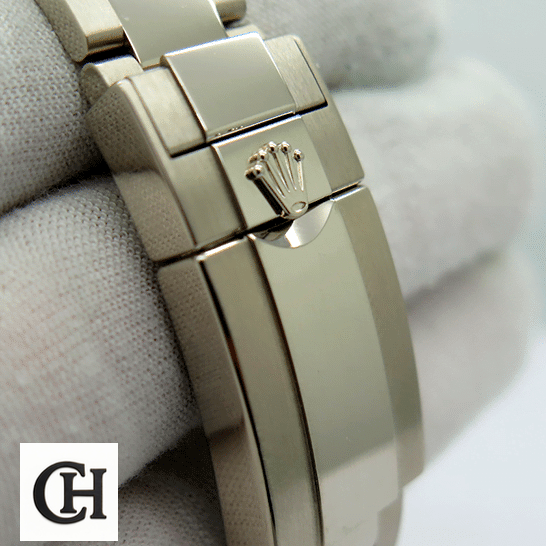 Rolex GMT Master II 116710 S.Steel Fold Clasp on the Rolex Logo