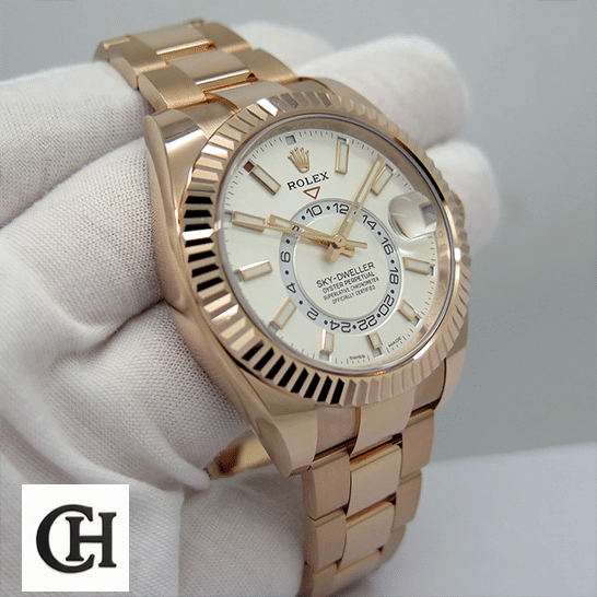 Rolex Sky-Dweller 326935 Rolex Sky-Dweller Rose Gold 326935-0005 Oyster