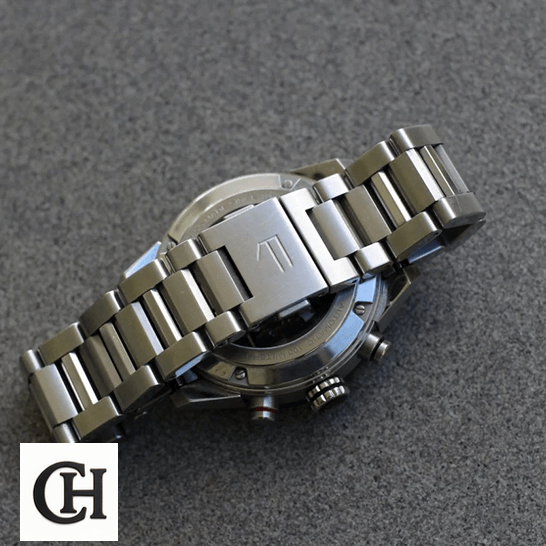 TAG Heuer Carrera Chronograph CBN2A1A.BA0643 Tag Heuer cAR201Z.BA0714 Stainless Steel Bracelet closep clasp crown / push button