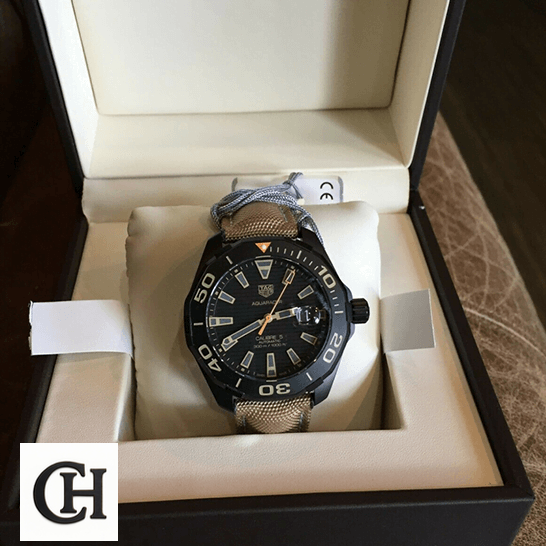 TAG Heuer Aquaracer WAY208C.FC6383 "Black Dial" Master tag_heuer_aquaracer_calibre_5_wAY208C.FC6383_box_unitedluxurynet