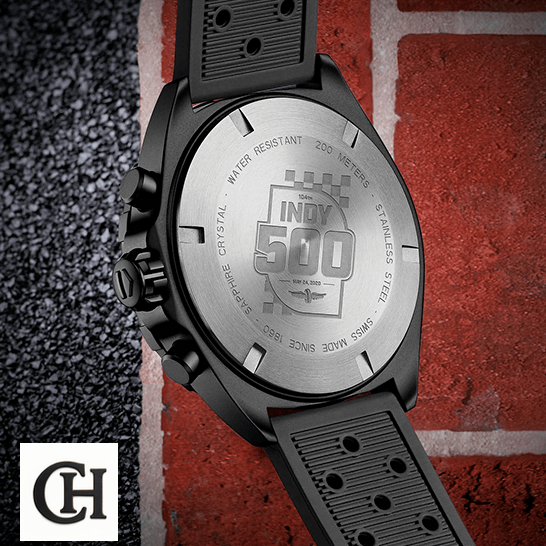 TAG Heuer Aquaracer Limited Edition CAZ101AD.FT8024 Tag Heuer cAZ101AD.FT8024 500 Limited İndy Steel Case upside view