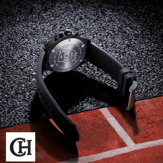 TAG Heuer Aquaracer Limited Edition CAZ101AD.FT8024 Tag Heuer Formula Steel Case Black Rubber Bracelet opened clasp