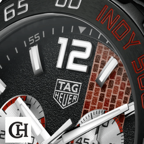 TAG Heuer Aquaracer Limited Edition CAZ101AD.FT8024 Tag Heuer Formula 1 İndy 500 Limited Edition close view