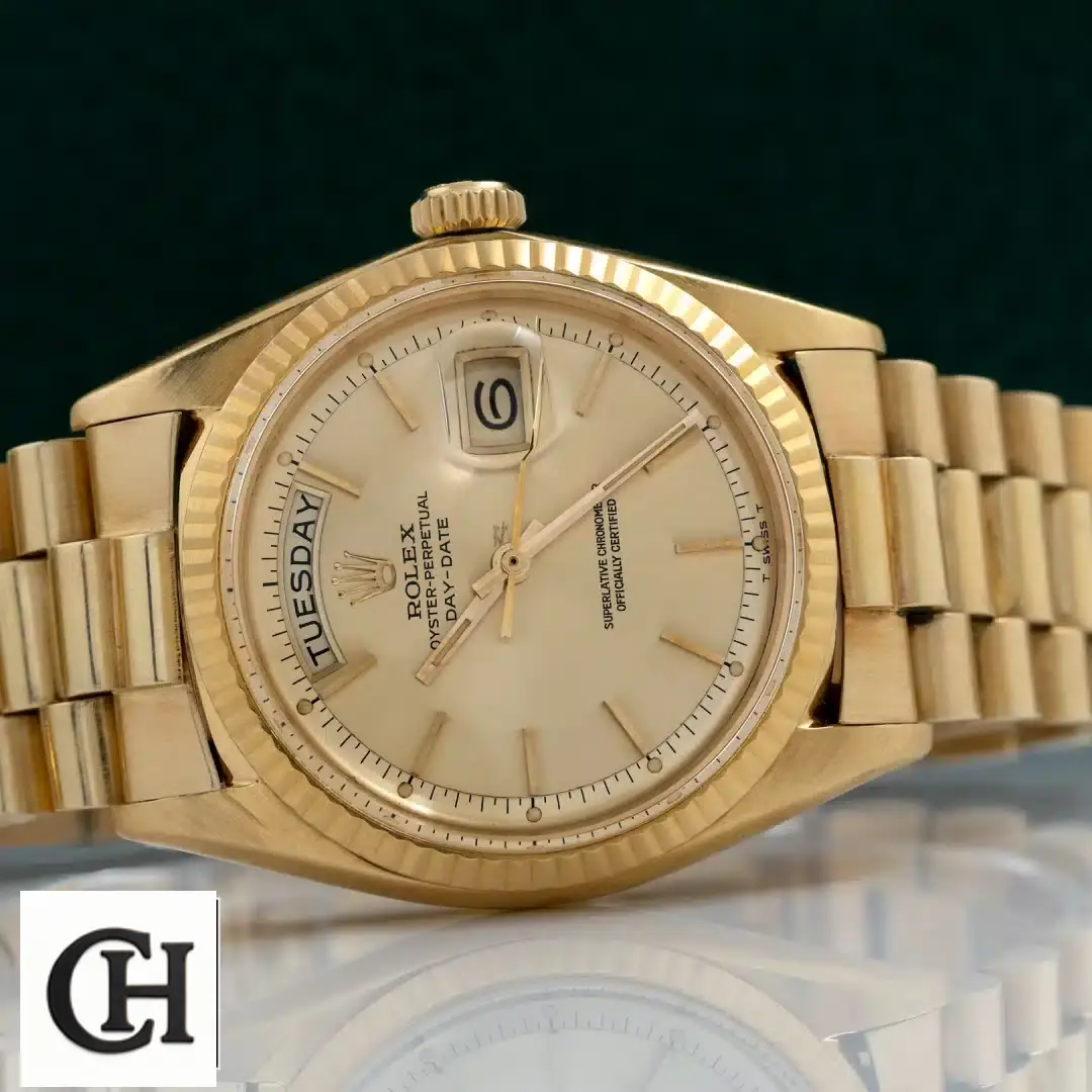 Rolex Day-Date 40 228238-0003 Yellow Gold Oyster & Crown Pusher