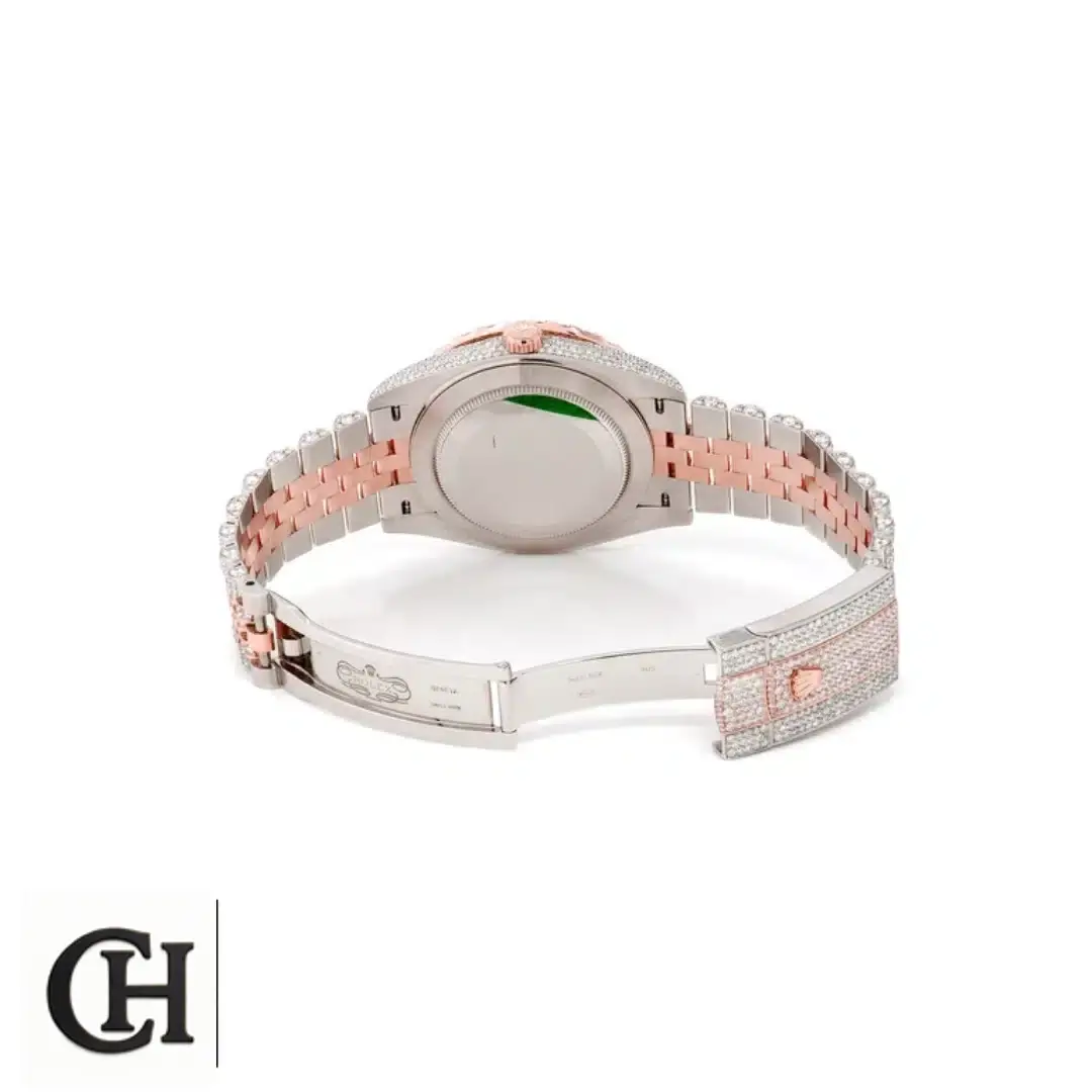 Rolex Datejust 126303 Rolex Datejust 126303 two-tone Oyster Bracelet Open Fold Clasp