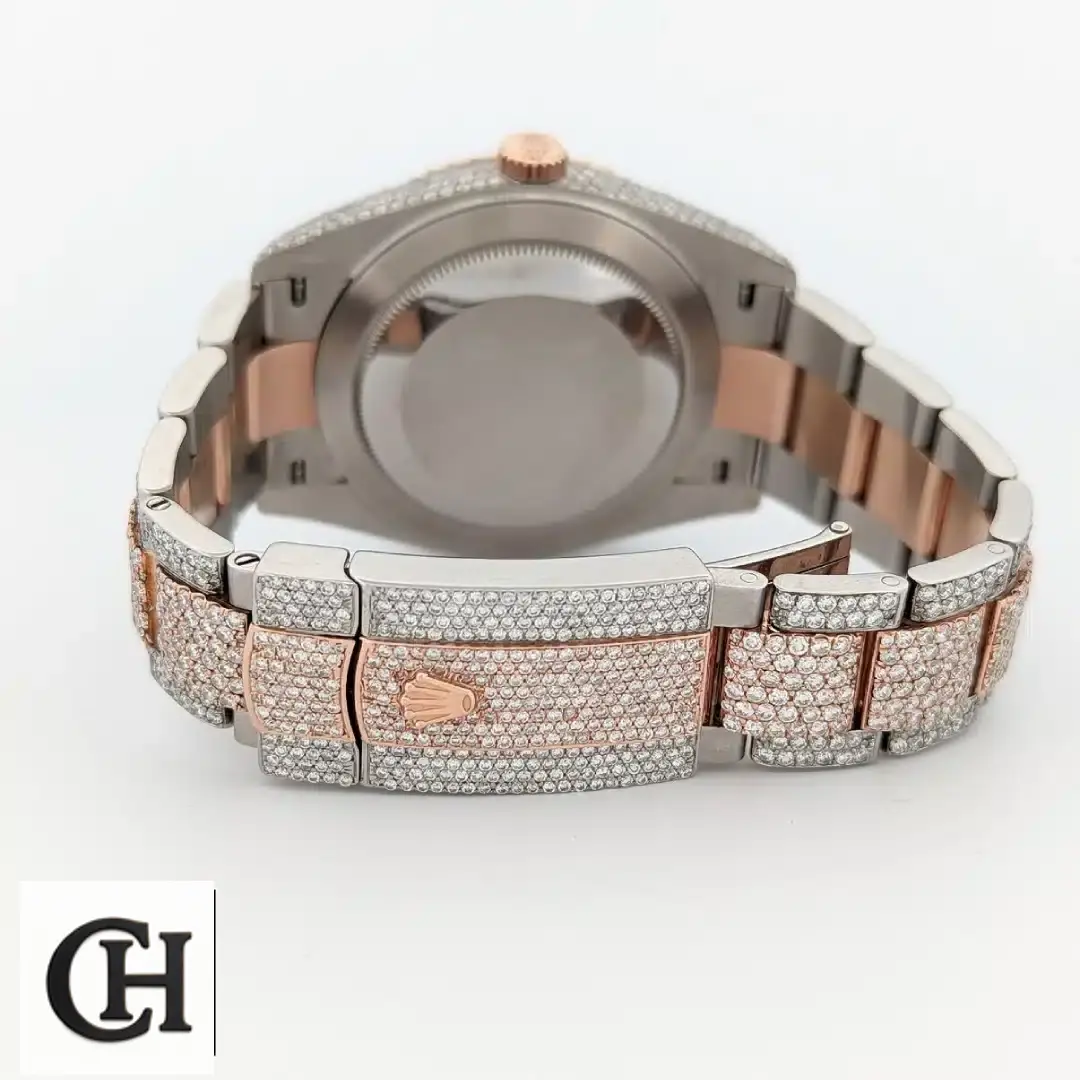 Rolex Datejust 126303 Rolex Datejust 126303 two-tone Oyster Bracelet Fold Clasp