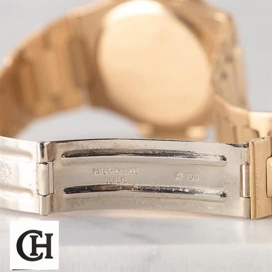 Patek Philippe Nautilus 3700 "Vintage" Handcrafted a Patek Philippe Nautillus Vintage Gold Open Clasp