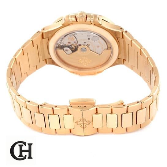 Patek Philippe Nautilus 7118/1200R-001 "Rose Gold Diamond Bezel" asdwq Patek nautilus 7122/1R-001 clasp and case white backgorund