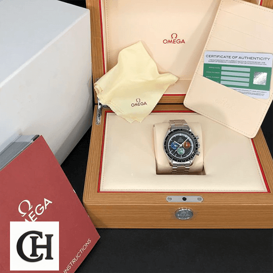 Omega Speedmaster Professional 3577.50.00 "From the Moon to Mars" Master Omega Speedmaster From The Moon Mars Dial in the box