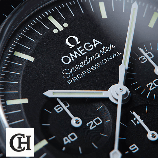 Omega Speedmaster Professional 311.99.42.30.04.001 "Black Dial" Ultra Omega Speedmaster Professınonal Black Dial close view