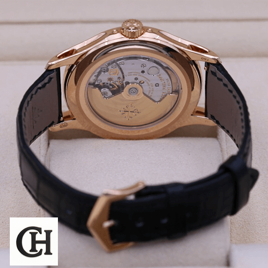 Patek Philippe Annual Calendar 5205R-010 patek_philippe_complications_automatic_black_dial_5205R-010_back