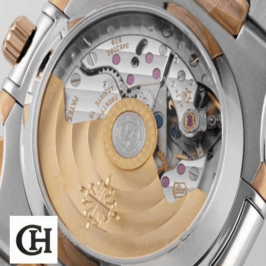 Patek Philippe Nautilus 5980/1AR-001 Patek Philippe nAUTİLUS 5980-1AR Steel mechanism view