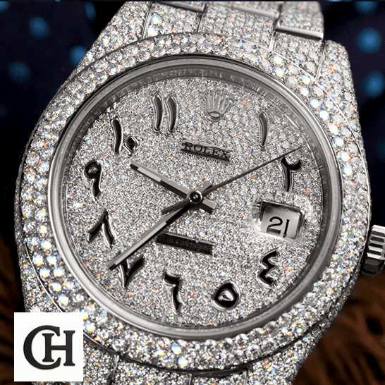 Rolex Datejust 126300 Rolex Datejust Iced Out 116300