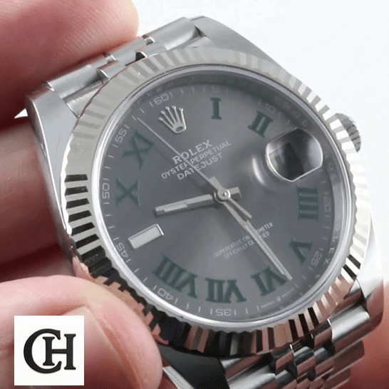 Rolex Datejust 126300 "Slate Roman Dial" Supreme Rolex Datejust II Perpetual Grey Roman Dial 126300-0014 Jubilee