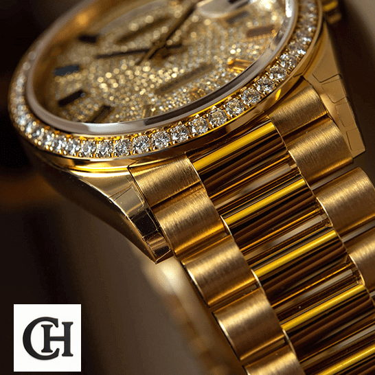 Rolex Day-Date 128348RBR "Pave Diamond Dial" Perfect Duplicate Edition Rolex Day-Date 128348RBR "Pave Diamond Dial" Perfect Duplicate Edition