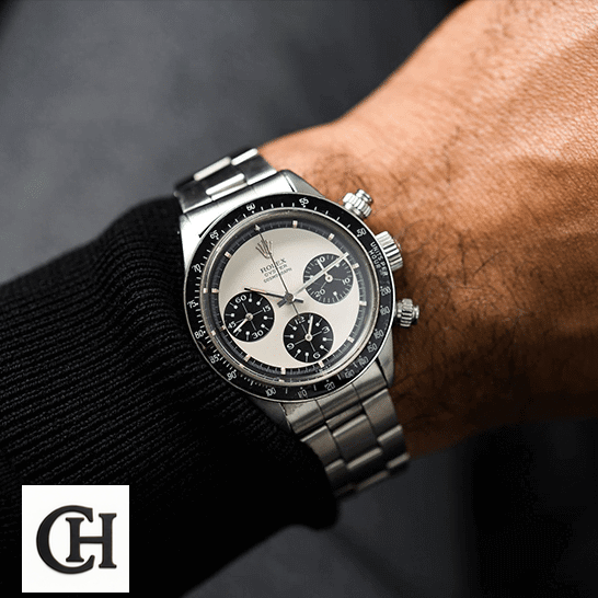 Rolex Cosmograph Daytona 6239 Rolex Daytona Paul Newman Panda on his arm
