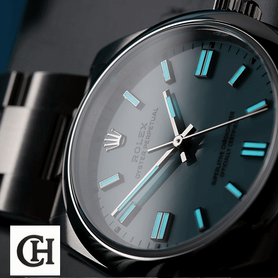 Rolex Perpetual 126000 Turquoise Dial Stick Dot Luminos İndices