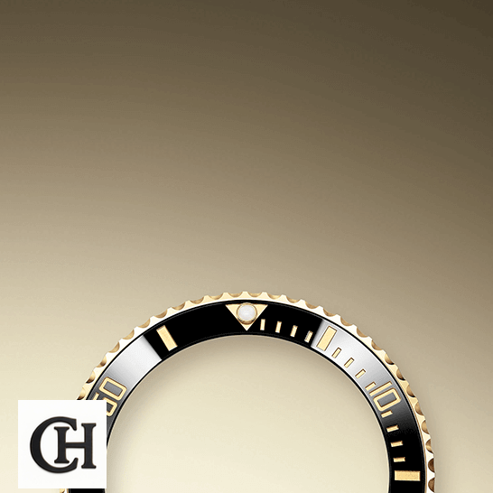 Rolex Submariner Date 126613LN "Two-Tone Black Dial" Deluxe Quality Rolex 16803 Two Tone Black Bezel Rose Gold background