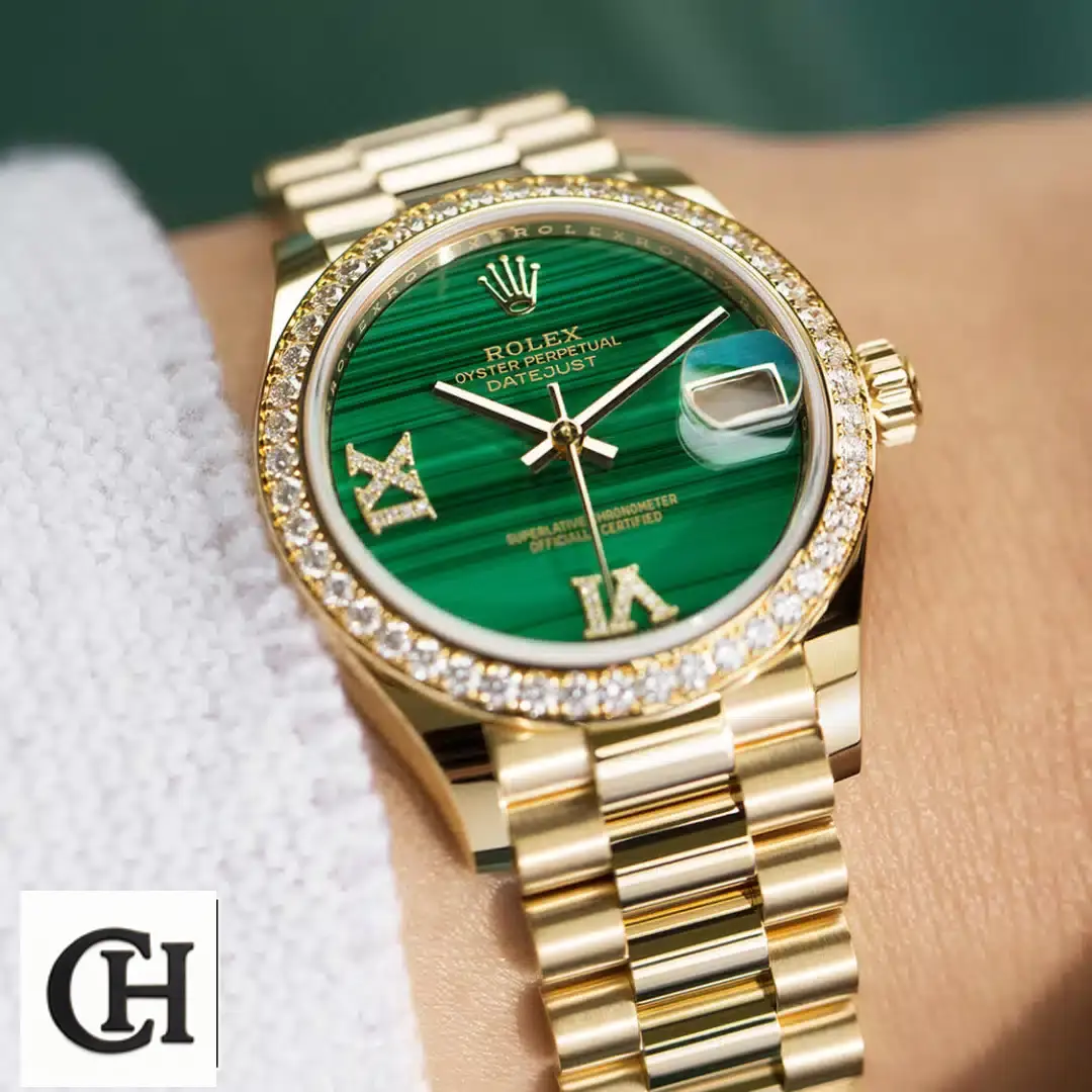 Rolex Datejust 31 Yellow Gold 278278-0004 Gem-Set Bezel