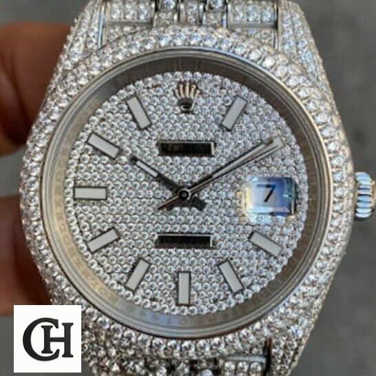 Rolex Datejust 116334 Rolex Datejust 116334 Diamond Dial Gem-Set Bezel