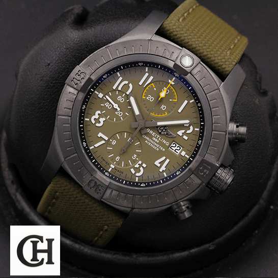 Breitling Avenger Night Mission V13317101L1X1 "Titanium" Premium breitling avenger chronograph 45 night mission V13317101L1X1 left Breitling Avenger Night Mission V13317101L1X1 "Titanium" Premium breitling avenger chronograph 45 night mission V13317101L1X1 left