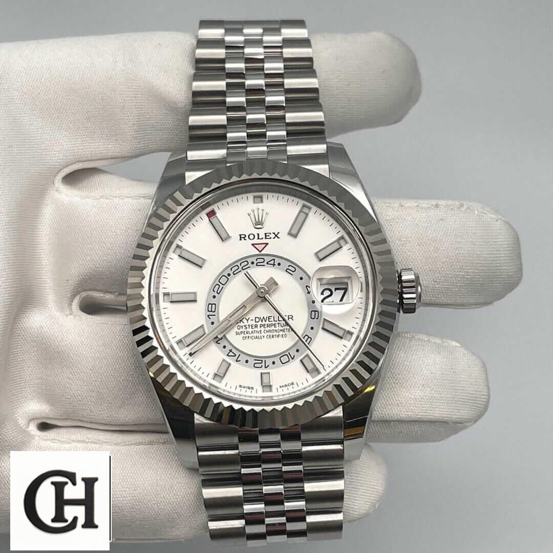 Rolex Sky-Dweller 326934 Rolex Sky-Dweller White Dial