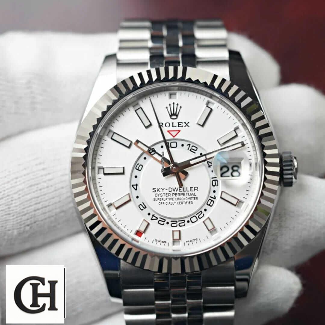 Rolex Sky-Dweller 326934 Rolex Sky-Dweller White Dial