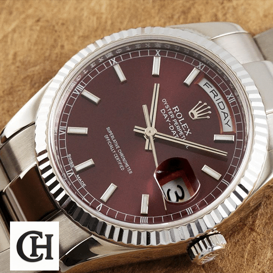Rolex Day-Date 36 Purple Dial 118239-0304