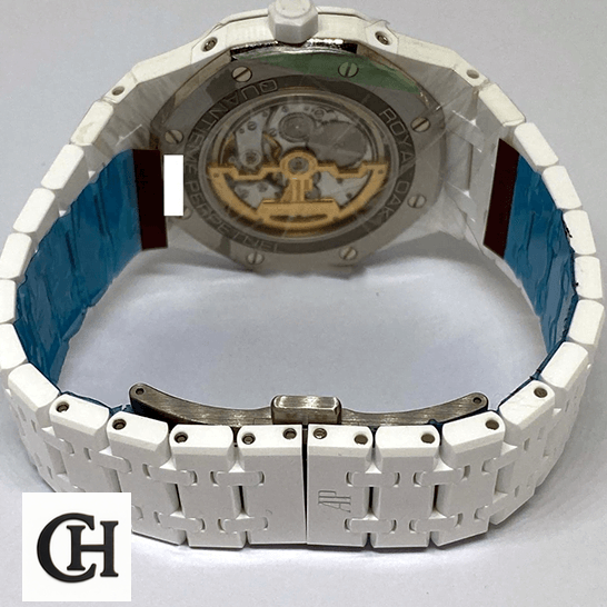 Audemars Piguet Perpetual Calendar Steel White Bracelet