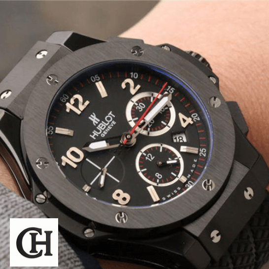 Hublot Big Bang 301.CX.130.RX "Black Magic" Top Tier hublot big bang 301.cx.130.rx wrist 1 Hublot Big Bang Black Dial Black Bezel on the wrist