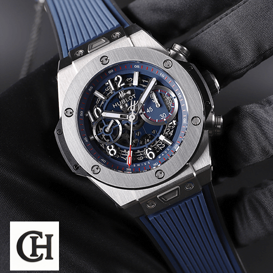 Hublot Big Bang Unico 411.JX.4802.RT "Sapphire" Elite hublot big bang unico blue 411 NX 5179 RX in hand Hublot Big Bang Unico Blue 84.394.-5471.NL_.7112.RX on the hand