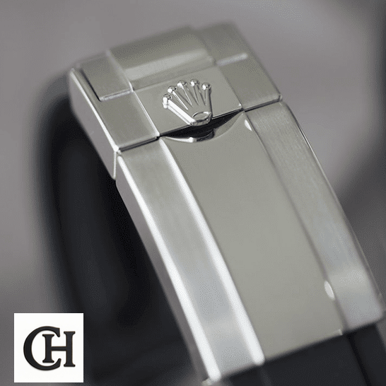 Rolex Cosmograph Daytona 116519LN Rolex Daytona M116519LN S.Steel Fold Clasp on the Rolex Logo