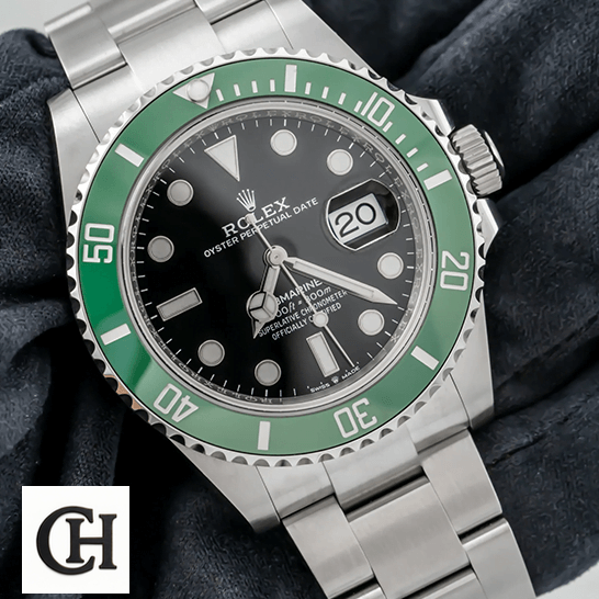 Rolex Submariner 126610LV Rolex Submariner Date 126610LV Black Dial on fabric