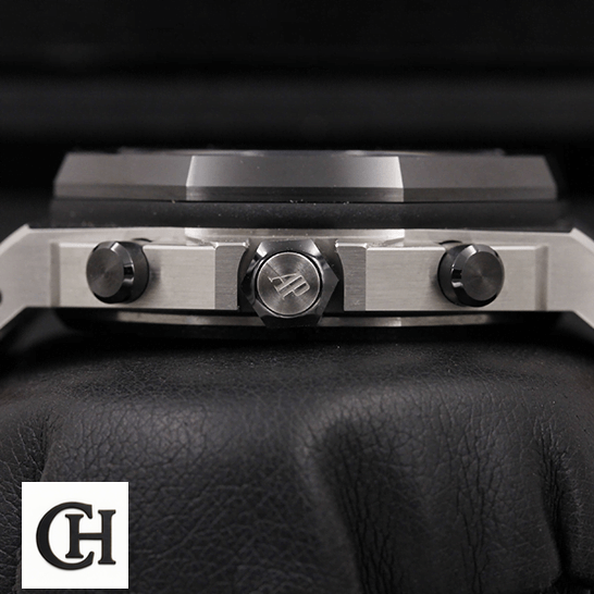 Audemars Piguet Royal Oak Steel Case crown / push button