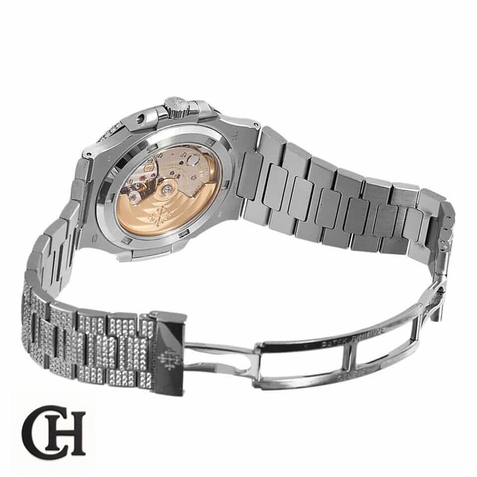 Patek Philippe Nautilus 5719/10G-010 "Diamond" patek 5719 diamond replica4 patek-5719-diamond-replica4