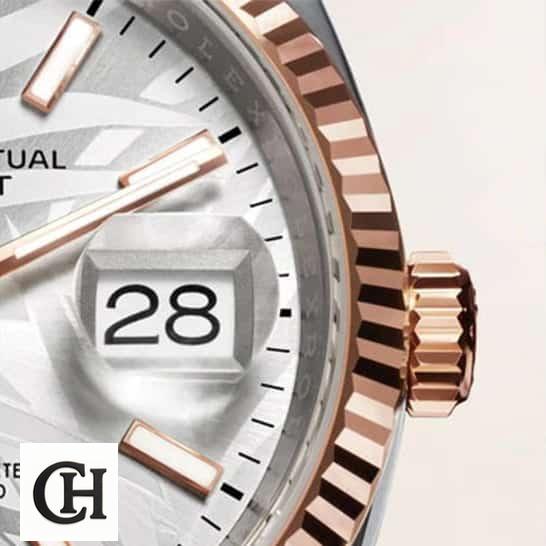 Rolex Datejust 126231 "Two Tone" Authentic 2 11 Rolex Datejust 36 126231-0033 Rose Gold Fluted Bezel