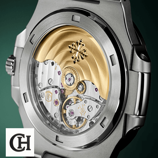 Patek Philippe Nautilus 5711/1300A-001 Patek Pyilippe Geneve Stainless Steel Case mechanism view