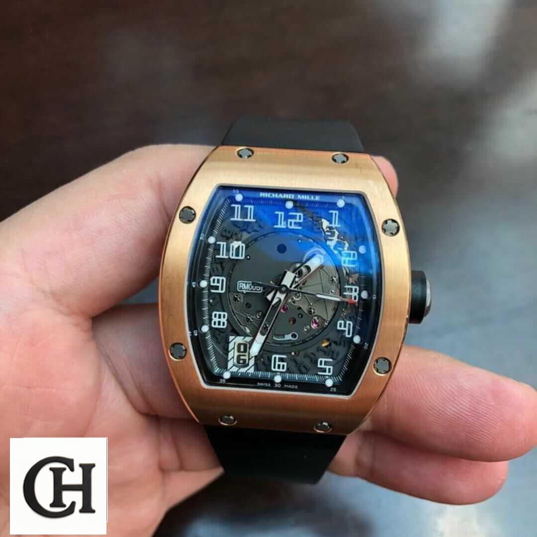 Richard Mille RM 005 Richard Mille RM055 Bubba Watson on the hand