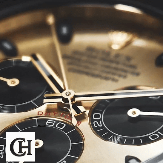Rolex Daytona Cosmograph 116508 Rolex Cosmograph Daytona 116518LN Black & Gold Dial