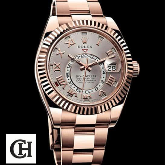 Rolex Sky-Dweller Pink Gold 326935-0004