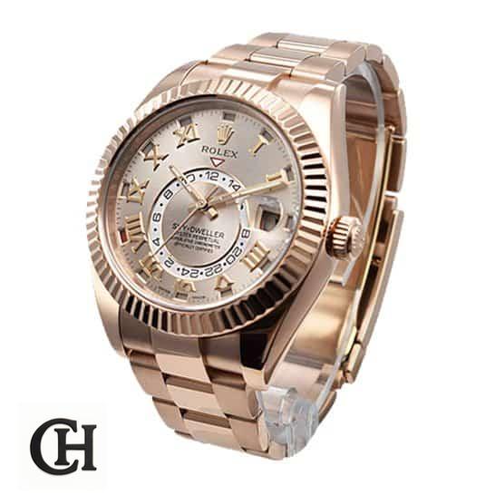 Rolex Sky-Dweller Pink Gold 326935-0004 Oyster