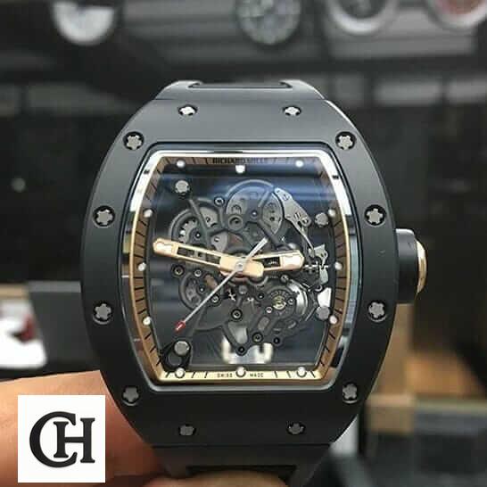 Richard Mille RM 055 Richard Mille RM055 Bubba Watson black background