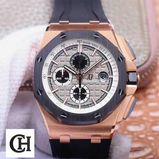 Audemars Piguet Royal Oak Black Gold Case on the hand
