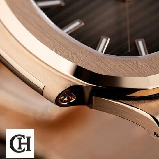 Patek Philippe Nautilus Chronograph 5980/1R-001 "Rose Gold Black Dial" Edition patek philippe nautilus rose black dial Patek Philippe Nautilus Rose Gold Black Dial steel case