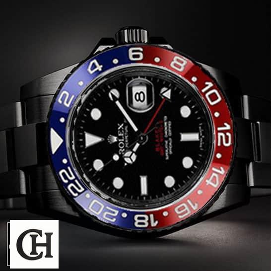 Rolex GMT-Master II 126710BLRO-0001 "Blaken Pepsi" unitedluxury rolex pepsi blaken black top Rolex Pepsi Black 126710BLRO-0001 Blue Red Bezel