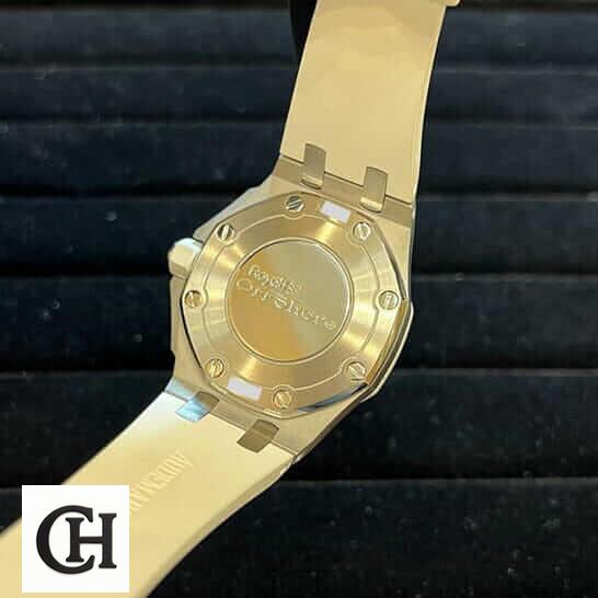 Audemars Piguet Royal Oak 67540SK.ZZ.A010CA.01 AP Royal Oak Offshore Stainless Steel Silver upside view
