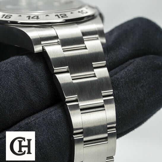 Rolex Explorer II 216570 on the hand Rolex Explorer II 216570-0001 Stainless Steel Oyster Bracelet