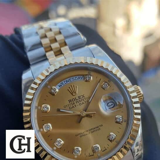 Rolex Day-Date 128238 "Yellow Gold" High-End rolex day date 38mm mop Rolex Day-Date 38mm MOP Gold with Diamonds Dial